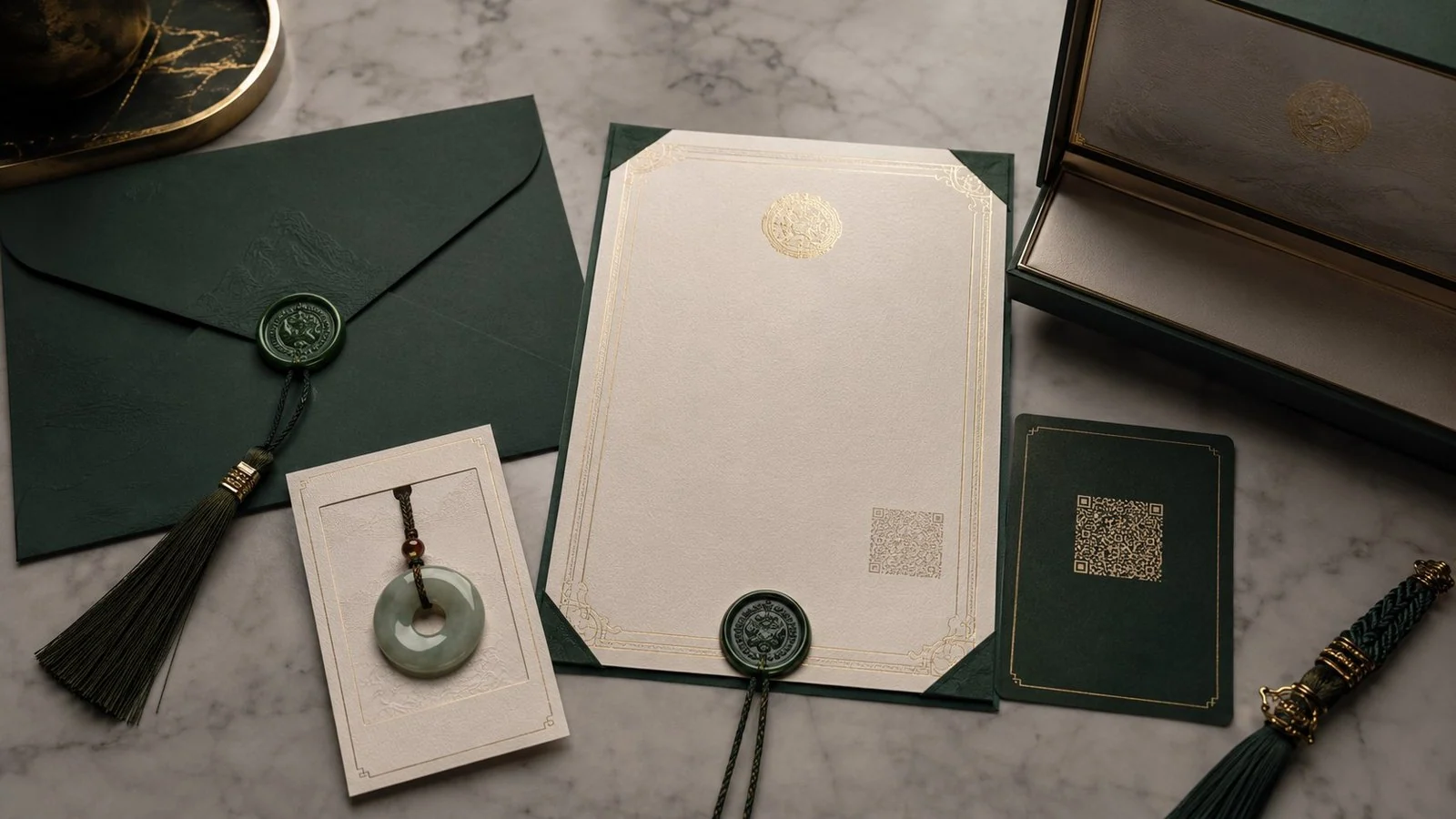 Heirloom documentation and certificate
